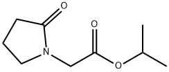 isopropyl 2-(2-oxopyrrolidin-1-yl)acetate 구조식 이미지