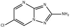 [1,2,4]Triazolo[1,5-a]pyrimidin-2-amine, 6-chloro- Structure