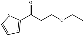 1-Propanone, 3-ethoxy-1-(2-thienyl)- Structure