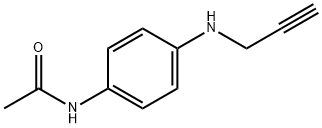 Acetamide, N-[4-(2-propyn-1-ylamino)phenyl]- Structure