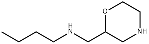 2-Morpholinemethanamine,N-butyl- Structure