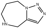 4H-[1,2,3]Triazolo[1,5-a][1,4]diazepine, 5,6,7,8-tetrahydro- 구조식 이미지
