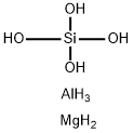 aluminium magnesium silicate(2:1:2) 구조식 이미지