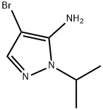 4-bromo-1-isopropyl-1H-pyrazol-5-amine Structure