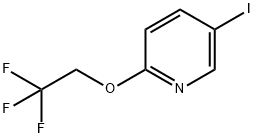 Pyridine, 5-iodo-2-(2,2,2-trifluoroethoxy)- Structure