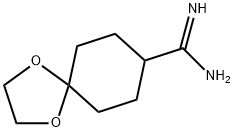 1,4-Dioxaspiro[4.5]decane-8-carboximidamide Structure