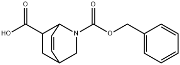2-Azabicyclo[2.2.2]oct-7-ene-2,6-dicarboxylic acid, 2-(phenylmethyl) ester 구조식 이미지
