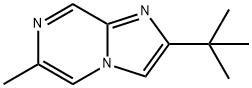 Imidazo[1,2-a]pyrazine, 2-(1,1-dimethylethyl)-6-methyl- Structure