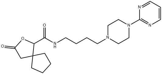 Buspirone Impurity 1 (Lactone of 6-Hydroxy Buspirone) 구조식 이미지