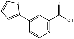 4-(Thiophen-2-yl)picolinic acid Structure