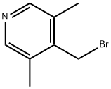 Pyridine, 4-(bromomethyl)-3,5-dimethyl- Structure