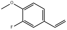 Benzene, 4-ethenyl-2-fluoro-1-methoxy- Structure