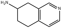 7-Isoquinolinamine, 5,6,7,8-tetrahydro- Structure