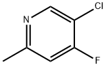 5-Chloro-4-fluoro-2-methylpyridine Structure