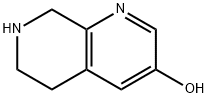 1,7-Naphthyridin-3-ol, 5,6,7,8-tetrahydro- 구조식 이미지