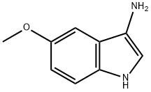 1H-Indol-3-amine, 5-methoxy- Structure