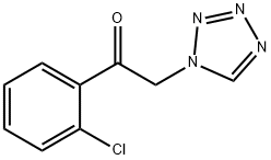1-(2-chlorophenyl)-2-(1,2,3,4-tetrazol-1-yl)ethan-1-one Structure