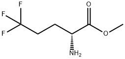 D-Norvaline, 5,5,5-trifluoro-, methyl ester Structure