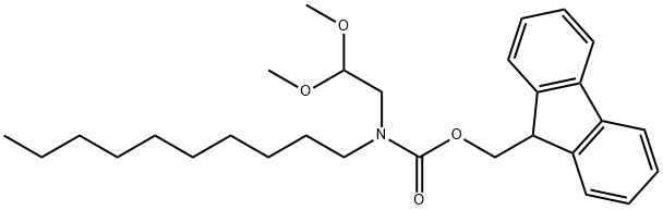 Carbamic acid, N-decyl-N-(2,2-dimethoxyethyl)-, 9H-fluoren-9-ylmethyl ester