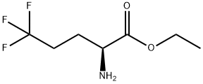 Norvaline, 5,5,5-trifluoro-, ethyl ester Structure