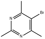 Pyrimidine, 5-bromo-2,4,6-trimethyl- 구조식 이미지