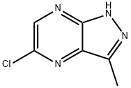 1H-Pyrazolo[3,4-b]pyrazine, 5-chloro-3-methyl- Structure