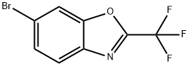 Benzoxazole, 6-bromo-2-(trifluoromethyl)- 구조식 이미지