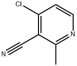 3-Pyridinecarbonitrile, 4-chloro-2-methyl- Structure