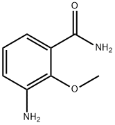 3-amino-2-methoxybenzamide Structure