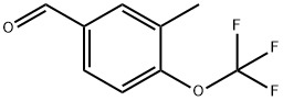 3-Methyl-4-(trifluoromethoxy)benzaldehyde Structure
