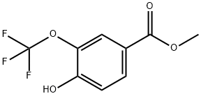 Benzoic acid, 4-hydroxy-3-(trifluoromethoxy)-, methyl ester Structure