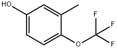 3-Methyl-4-(trifluoromethoxy)phenol Structure