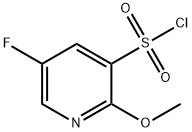 5-fluoro-2-methoxypyridine-3-sulfonyl chloride Structure