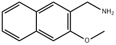 (3-Methoxynaphthalen-2-yl)methanamine Structure