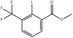 2-Iodo-3-trifluoromethyl-benzoic acid methyl ester 구조식 이미지