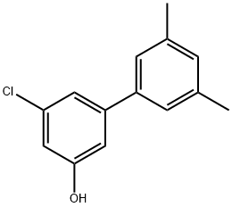 3-Chloro-5-(3,5-dimethylphenyl)phenol Structure