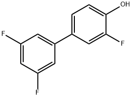 4-(3,5-Difluorophenyl)-2-fluorophenol Structure