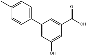 5-Hydroxy-3-(4-methylphenyl)benzoic acid Structure