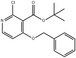 Tert-butyl 4-(benzyloxy)-2-chloronicotinate Structure