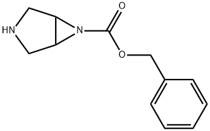 3,6-Diazabicyclo[3.1.0]hexane-6-carboxylic acid, phenylmethyl ester Structure