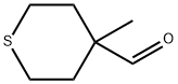 2H-Thiopyran-4-carboxaldehyde, tetrahydro-4-methyl- Structure