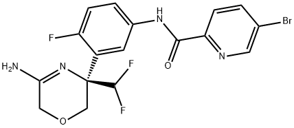 BACE-1 inhibitor 1 Structure