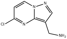 (5-Chloropyrazolo[1,5-a]pyrimidin-3-yl)methanamine Structure