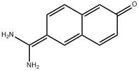 2(6H)-Naphthalenone, 6-(diaminomethylene)- Structure