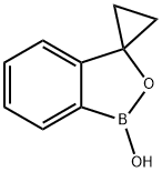 Spiro[2,1-benzoxaborole-3(1H),1'-cyclopropane], 1-hydroxy- Structure