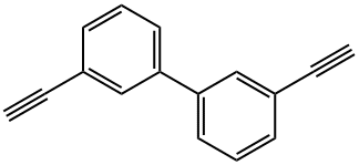 1,1'-Biphenyl, 3,3'-diethynyl- Structure