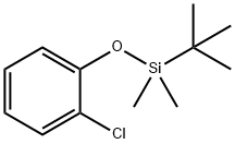 Benzene, 1-chloro-2-[[(1,1-dimethylethyl)dimethylsilyl]oxy]- Structure