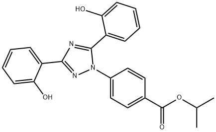 Deferasirox Isopropyl Ester Structure