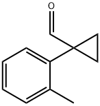 Cyclopropanecarboxaldehyde, 1-(2-methylphenyl)- Structure