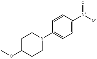 Piperidine, 4-methoxy-1-(4-nitrophenyl)- Structure